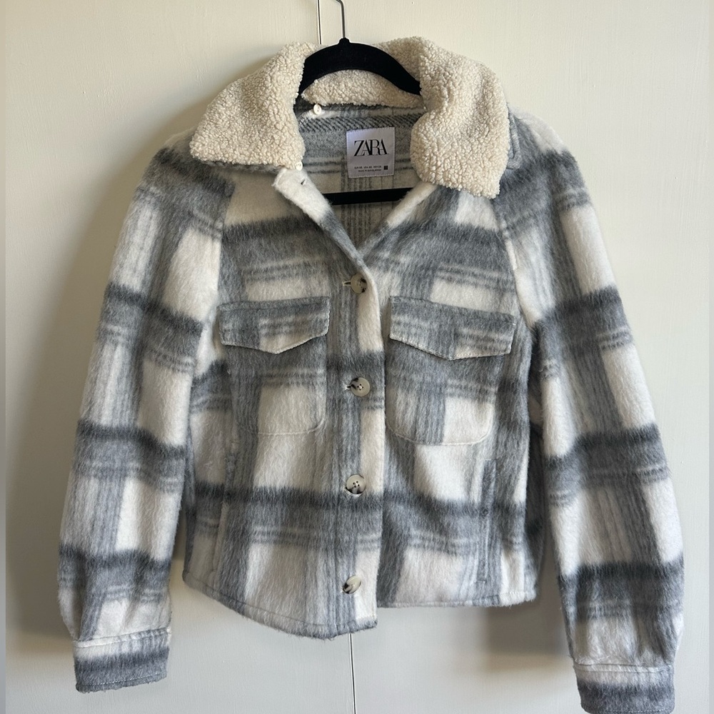 Wool Plaid Zara Jacket